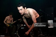 Joseph Pancucci and Lias Saoudi of Fat White Family perform on stage ...