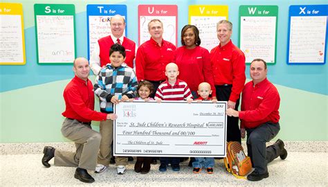Averitt Associate Charity Gives 400000 Donation To St Jude Children