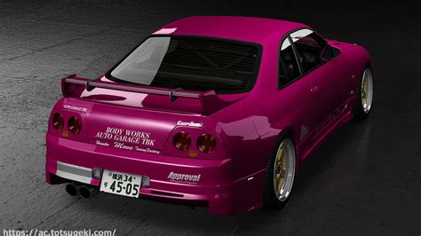 Assetto Corsaスカイライン R GT R TBK Nissan Skyline GT R R TBK アセットコルサ car mod