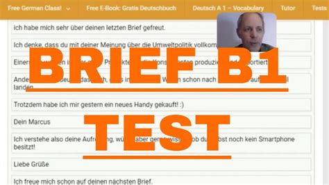 Urlaub brief deutsch b1 sehr wichtig für prüfung. Brief schreiben Deutsch B1 Testtraining (German letter ...