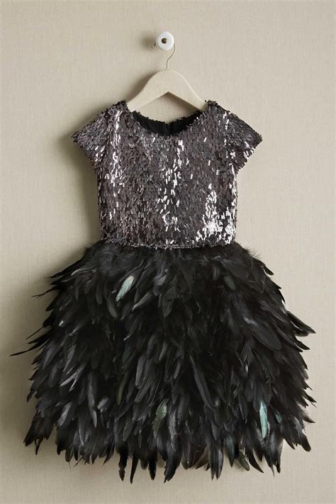 girls sequin feather dress Детские выкройки одежды Одежда для детей Платья принцесс