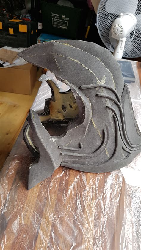 Halo 23 Arbiter Helmet Build Halo Costume And Prop Maker Community