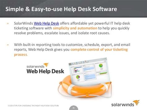 5 Geek Tips For Choosing The Right Help Desk Solution