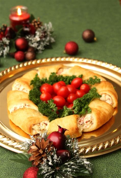 Christmas Wreath Crescent Rolls Appetizer Recipes Just Short Of Crazy