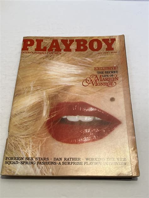 Mavin Vintage Playboy Magazine May Marilyn Monroe Sex Stars