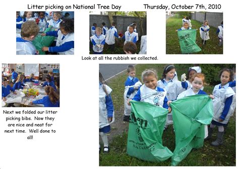 Science Projects Litter Picking On National Tree Day