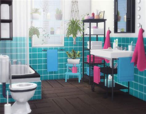 Sims 4 Ccs The Best “ikea Inspiration” Bathroom Set By Moony Cat