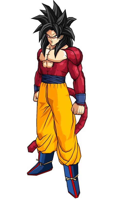 Goku Super Sayayin 4 Imagui