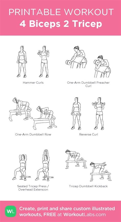30 Minute Chest And Tricep Workout Routine With Dumbbells For Women