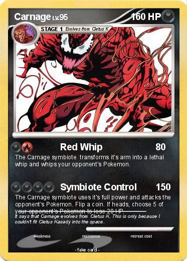 Pokémon Carnage 182 182 Red Whip My Pokemon Card