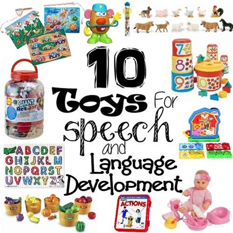 Online games that are quick to play are perfect for speech teletherapy. 10 Toys for Speech and Language Development - The MaMade ...