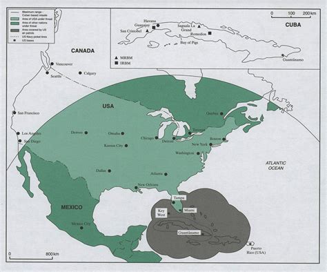 Cuban Missile Crisis Maps