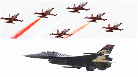 Türk yıldızları parkı aynı zamanda Türk Yıldızları ve SOLOTÜRK'ten nefes kesen gösteri