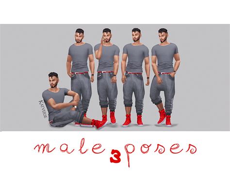 The Sims Resource Male Poses Set 3