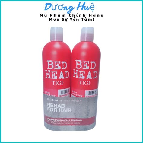 Cặp Dầu Gội Xả TIGI Bed Head Màu Đỏ Chính Hiệu Siêu Mượt Tóc Chính