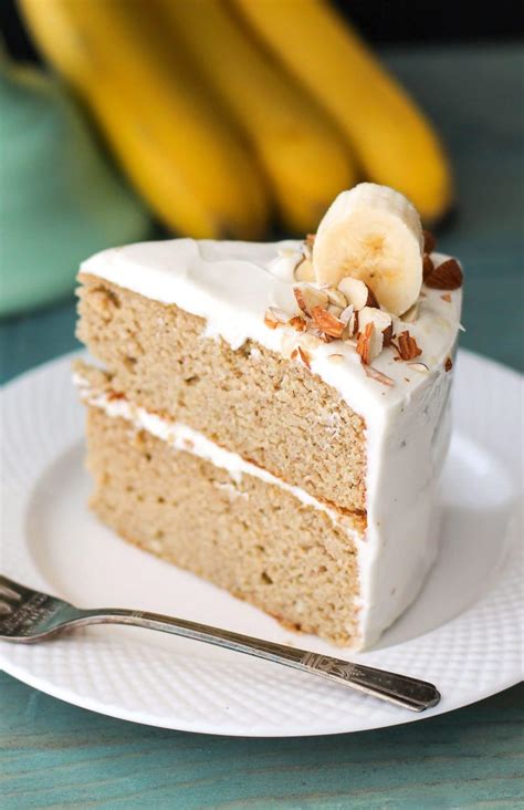 The batter will be very loose and liquidy, more like whisked eggs than regular. Gluten Free Healthy Banana Cake with Cream Cheese Frosting ...