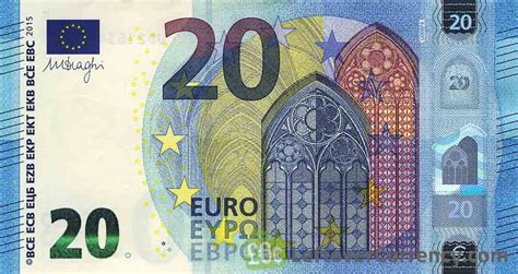20 Euros Banknote Second Series Exchange Yours For Cash Today