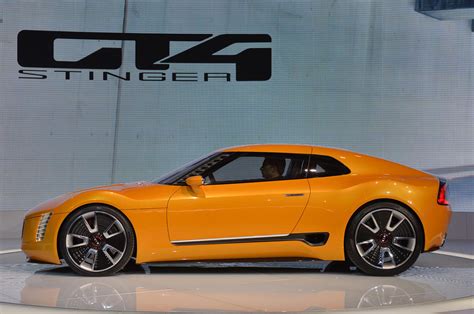 Kia Gt4 Stinger Concept Introduced In Detroit Za