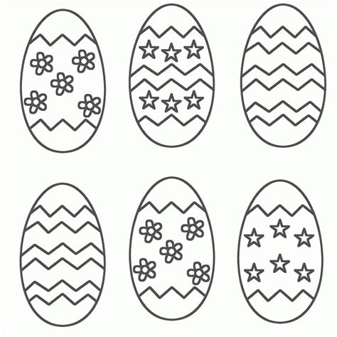 ® Colección De S ® Huevos De Pascua Para Colorear