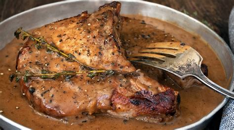 Côté De Porc Tendre Au Four