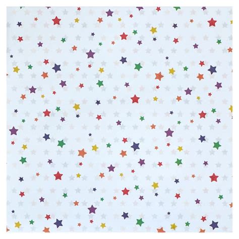 48 Pack Rainbow Star Double Sided Cardstock Paper By Recollections