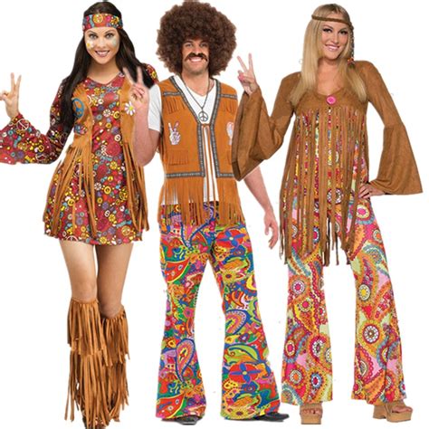 60s Hippie Flower Power Costume Ladies Ubicaciondepersonascdmxgobmx