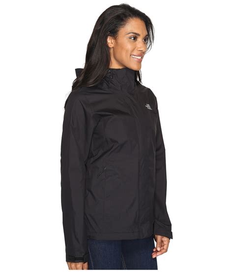 The North Face Womens Venture 2 Rain Jacket Black Bennetts Clothing