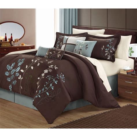 Browse from the vast collection of luxury comforter sets here at latestbedding.com. BEAUTIFUL CABIN LODGE BROWN RED BLUE IVORY SOUTHWEST QUILT ...
