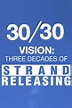 30/30 Vision: Three Decades of Strand Releasing (2019) - Posters — The ...