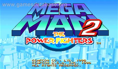 Mega Man 2 The Power Fighters Arcade Games Database