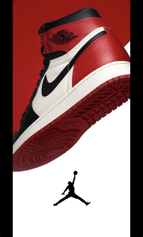 Jordan 1 Retro High Bred Toe 555088 610 Air Jordan Shoes Nike
