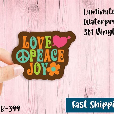 Joy Love Peace Etsy