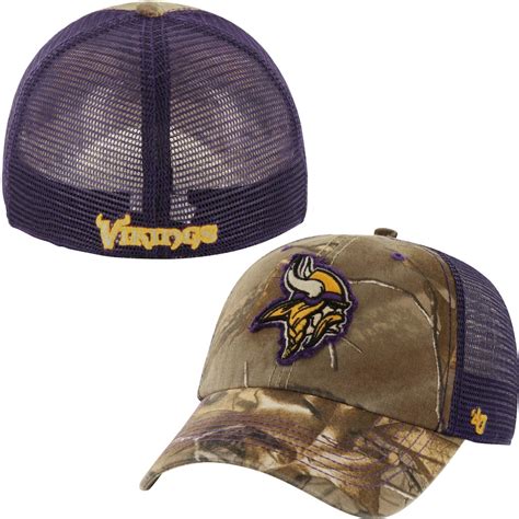 47 Brand Minnesota Vikings Purplecamouflage Huntsman Flex Hat