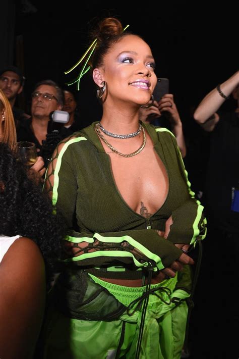 Rihanna At Fenty Puma By Rihanna Fashion Show At At New