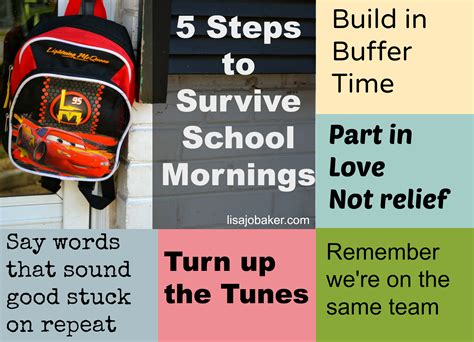 5 Ways We Survive School Mornings Lisa Jo Baker