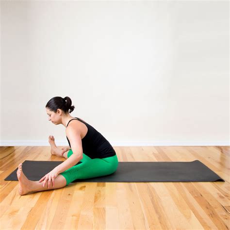 Seated Straddle De Stressing Yoga Sequence Popsugar Fitness Photo 10