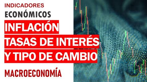 Indicadores Econ Micos Inflaci N Tasas De Inter S Y Tipo De Cambio