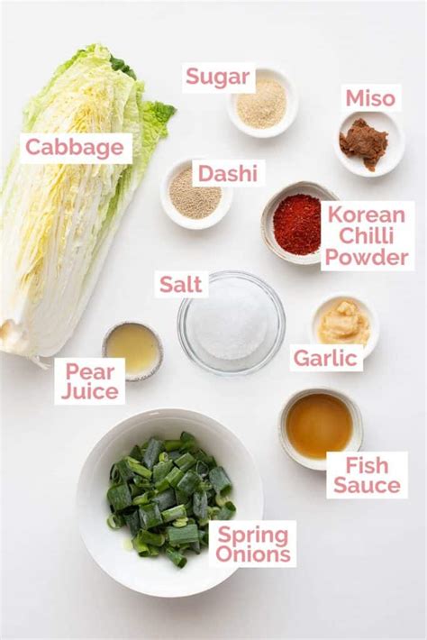 easy korean kimchi fermented spicy cabbage wandercooks