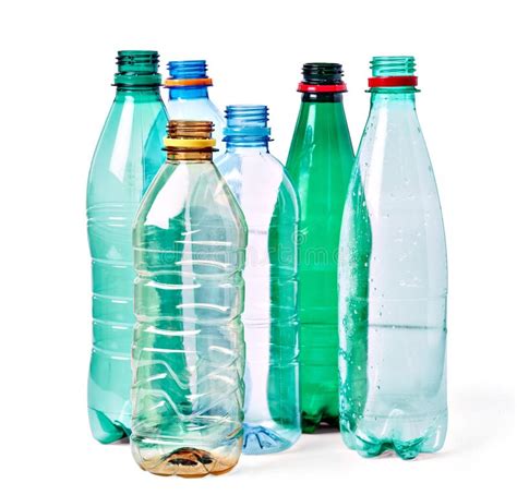 Botella De Plástico Vacía Contenedor De Reciclaje Transparente Ambiente