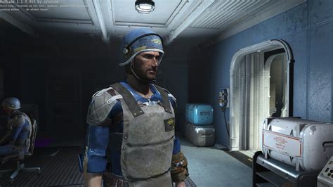 Vault Tec Apparel Security Armor At Fallout 4 Nexus Mods And Community