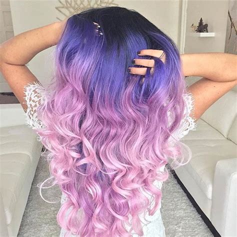 Cosmic blue and purple ombre is always a huge fave because of the cool tones. 21 Looks That Will Make You Crazy for Purple Hair - Page ...