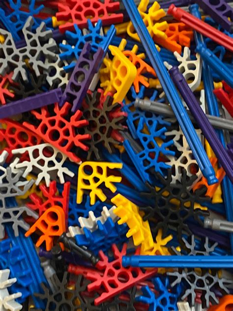 Knex® Micro Pieces Lot 85 Clean 100 Authentic Assorted Etsy
