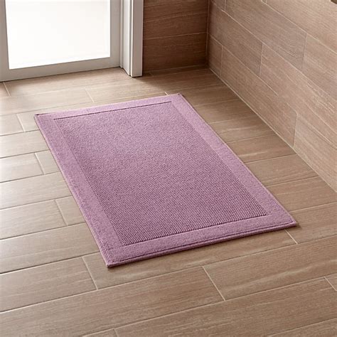 Neutral rugs clearance rugs bathroom colors rugs beautiful rug interior design bathroom rugs chunky jute rug jute. Westport Purple Bath Rug | Crate and Barrel