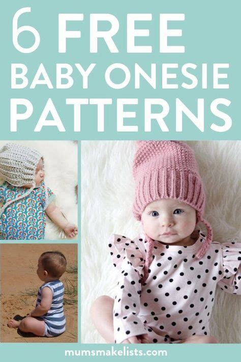 The Best Baby Onesie Sewing Patterns Onesie Pattern Baby Sewing
