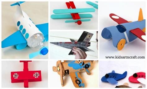23 Kids Loving Airplane Crafts Kids Art And Craft Airplane Crafts