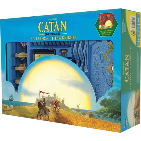 Catan 3d Edition Seafarers And Cities And Knights Board Game Expansion