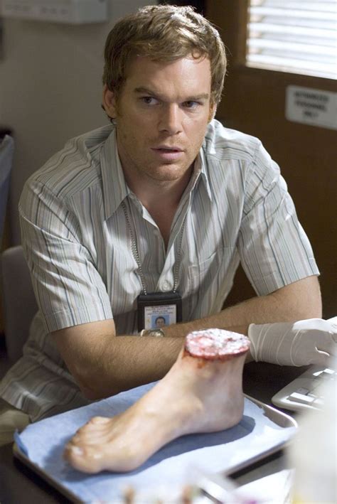Dexter Puts His Best Foot Forward Lol Dexter Tv Series Dexter