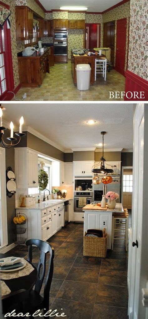 The combo feels natural and airy. Before and After: 25+ Kitchen Makover Ideas - Hative ...