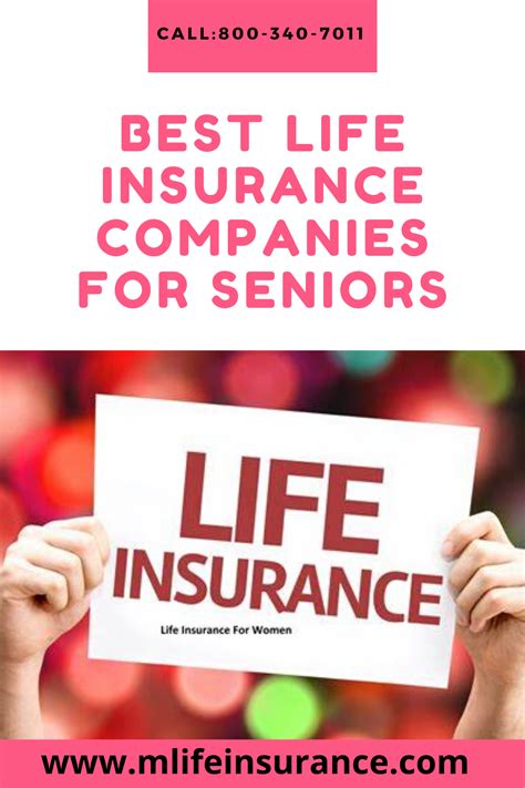 Best Life Insurance Companies For Seniors Life Insurance For Seniors