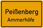 Ortsschild Peißenberg-Ammerhöfe kostenlos: Download & Drucken